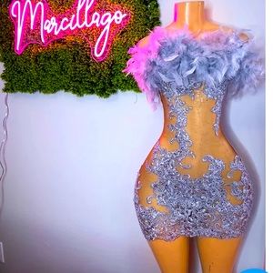 I am selling a custom made birthday dress! Size L/XL